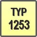 Piktogram - Typ: 1253